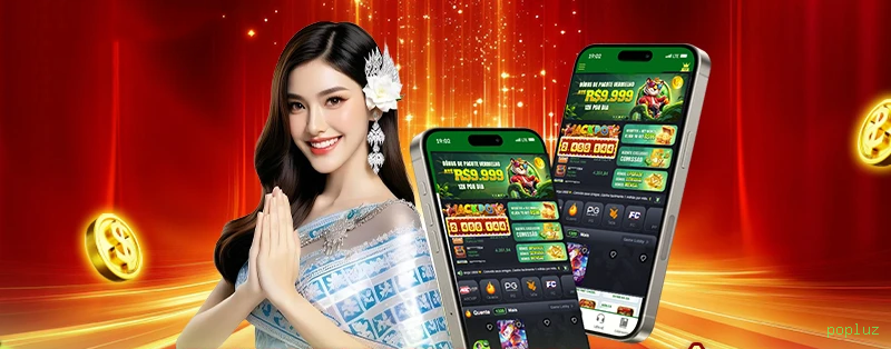 Login rápido no app popluz